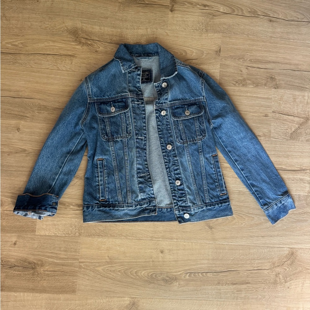 Abercrombie Oversized Jean Jacket